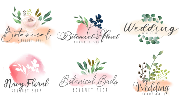 Botanical Floral and Feminine Logos
