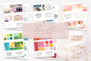 Brand Design Board Template Bundle for Print Templates