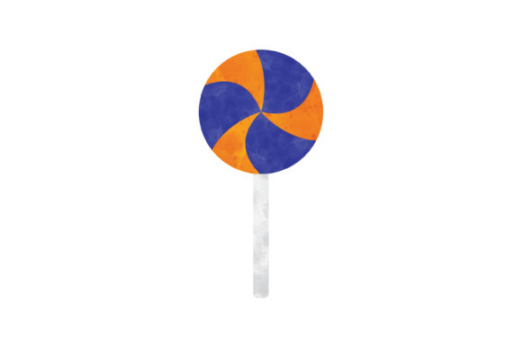 Halloween Watercolor Icon Lollipop Icons