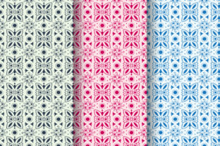 Pastel Color Abstract Batik Pattern for Branding and Design