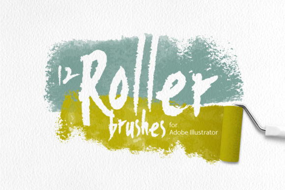 Roller Brushes for Illustrator