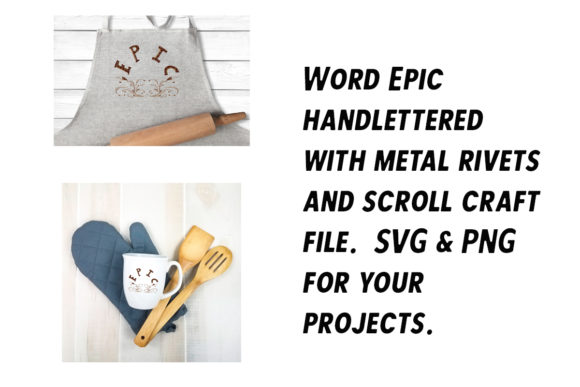 Word Epic Handlettered Craft